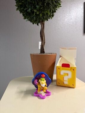 McDonald's Bowser Jr. Figure - Yellow, Blue, Purple